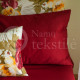 Satin pillowcase (burgundy)